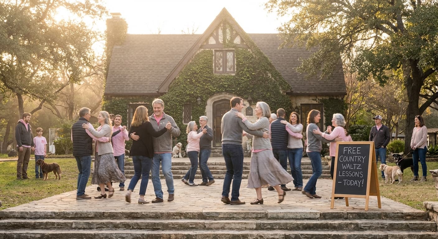 Inside the Country Waltz Lesson at Pease Park: The Insider Guide to Austin’s Free Outdoor Valentine’s Dance Night