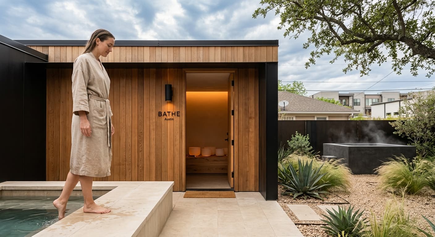 Inside BATHE Austin’s Sound Bath + Soaking Garden Experience: The East Cesar Chavez Wellness Ritual Locals Are Quietly Booking