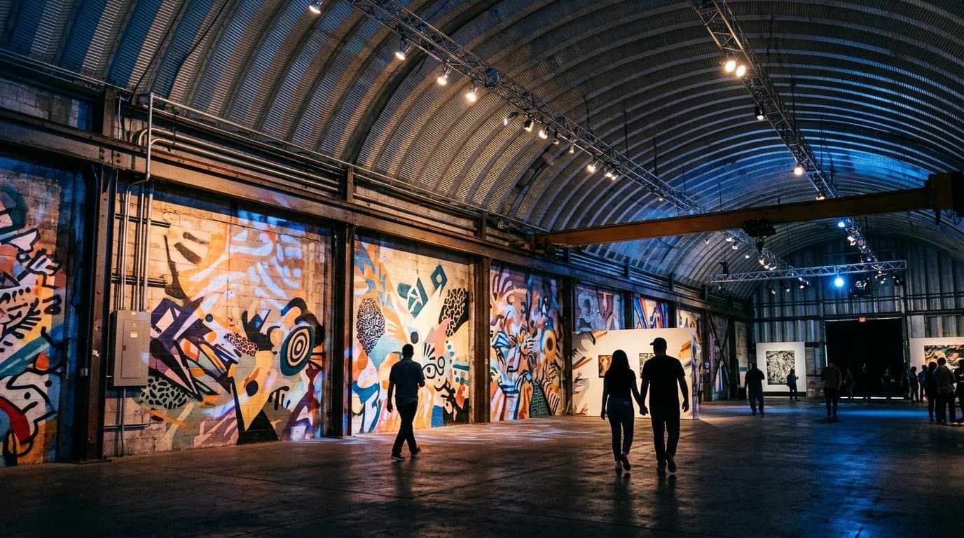 The Art of Banksy Is at Fair Market Through Labor Day โ Banksy Has Nothing to Do With It