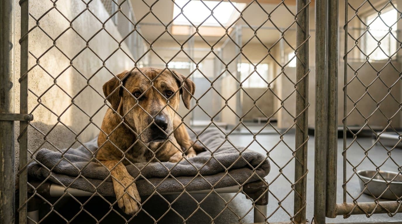 Phoenix Has Waited 540 Days at Austin's Shelter โ Same Five Dogs, One Month Later