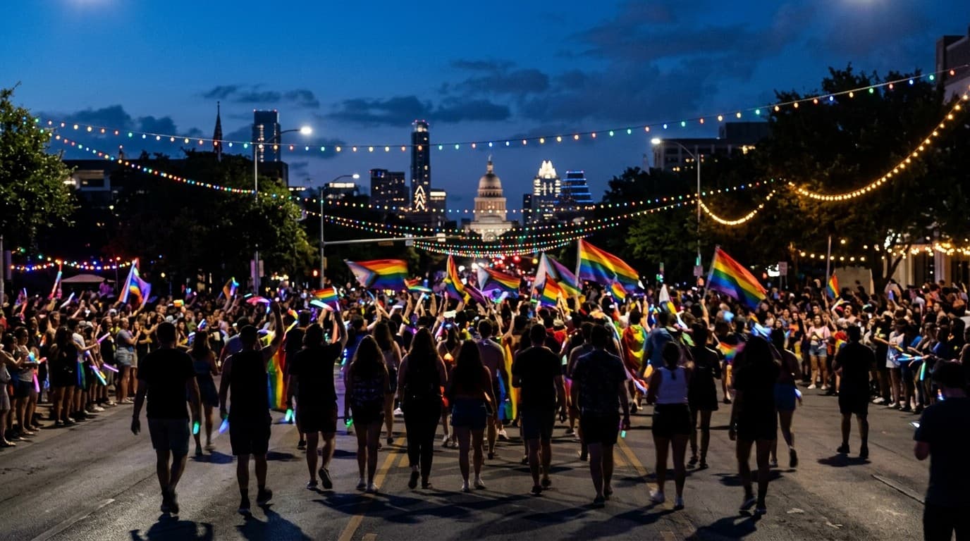 Pride, Bulls, and 108ยฐ: Austin's Weekend, Aug 21โ23