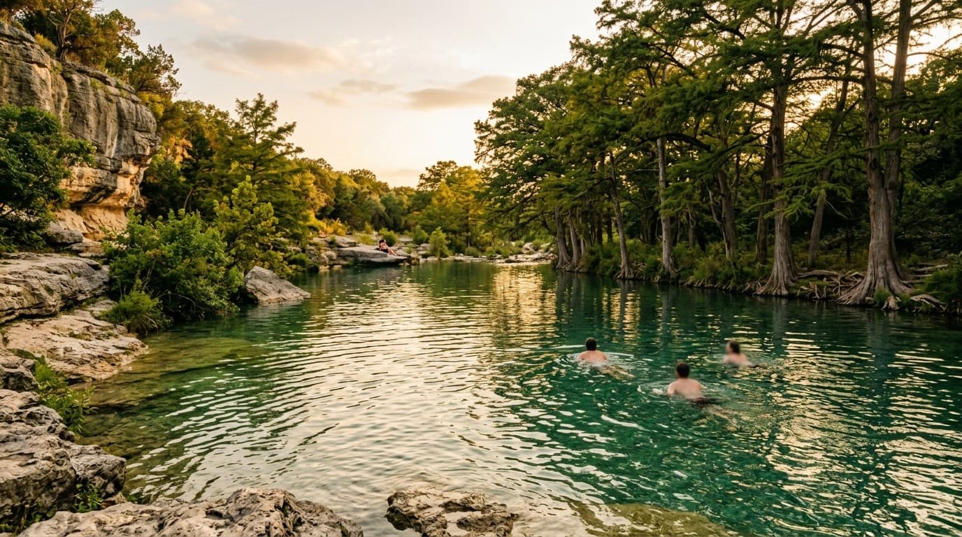 Krause Springs Never Closes for Drought โ What $11 Actually Buys You This Weekend