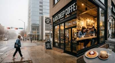 Inside Black Sheep Coffee’s Downtown Austin Debut: How London’s Robusta Rebel Is Playing the 6th & Guadalupe Power Corner