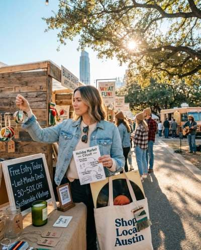 Austin Holiday Markets 2025: The Insider's Cost‑Saving Circuit (Free Entries, Best Days, Last‑Minute Deals)