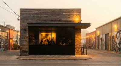 Inside Papercut: The Hidden East Austin Art Bar Reinventing Cocktails Through Rotating Exhibitions