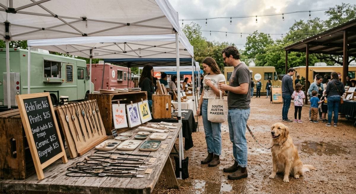 Inside the Makers Market at Thicket Austin (April 11, 2026): The South First Pop‑Up Where Local Creators, Food Trucks & Community Collide