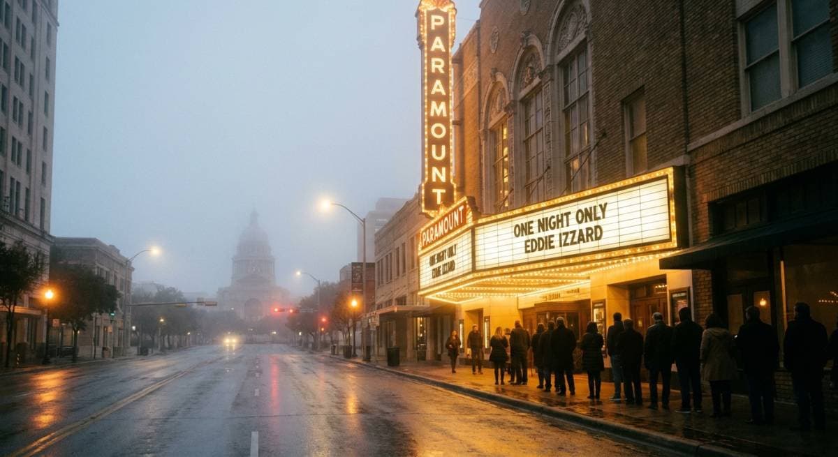 Inside Eddie Izzard at the Paramount: The Insider Guide to Austin’s Most Unmissable One-Night-Only Performance Tonight
