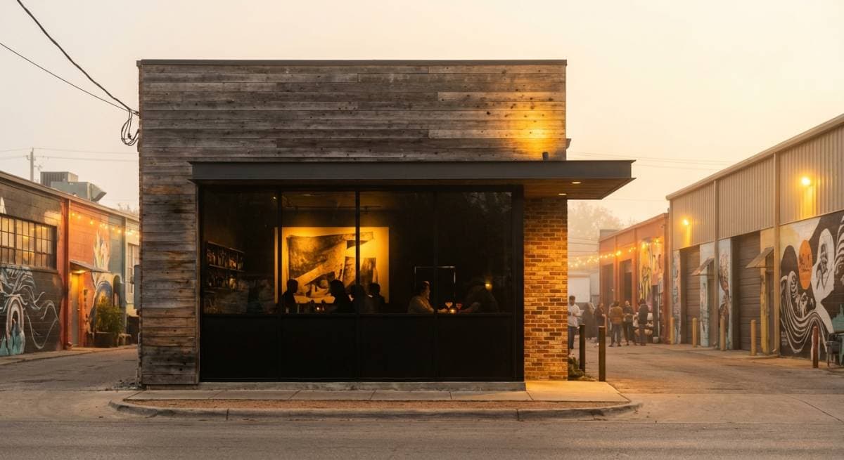 Inside Papercut: The Hidden East Austin Art Bar Reinventing Cocktails Through Rotating Exhibitions