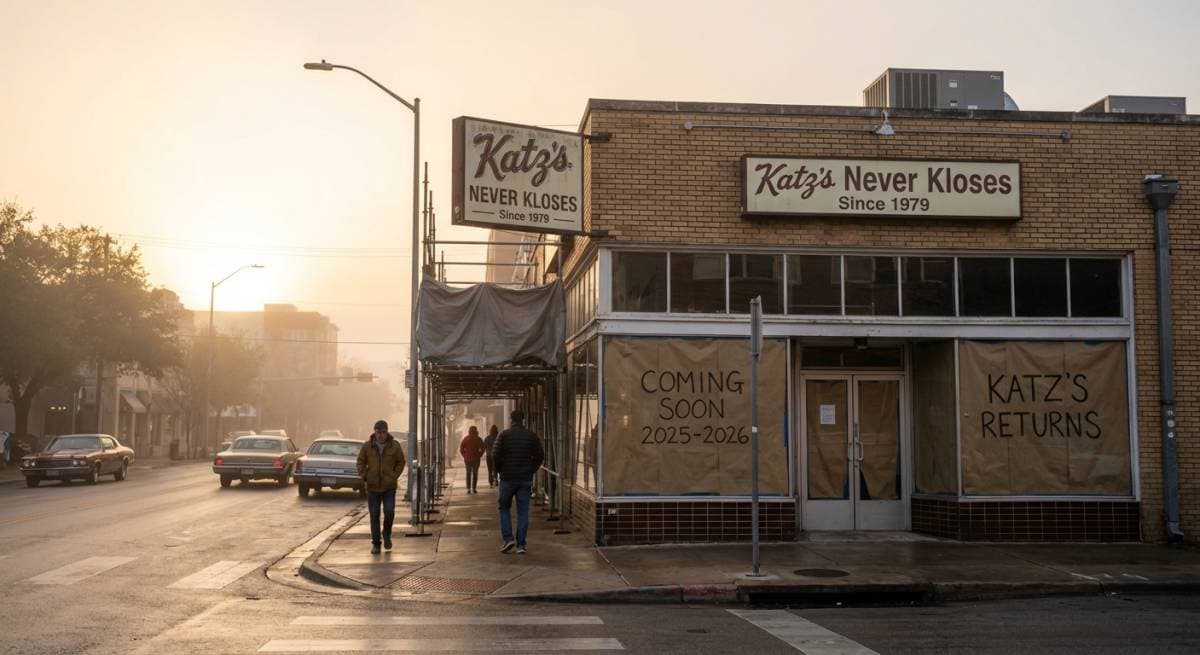 Katz's Never Kloses Returns to West 6th: The Insider Guide to Austin’s Most Nostalgic Comeback